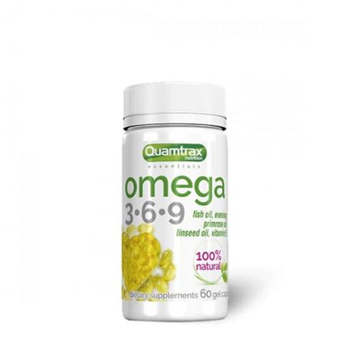 Omega 3-6-9 (60 Caps)| Oméga 3|Quamtrax 