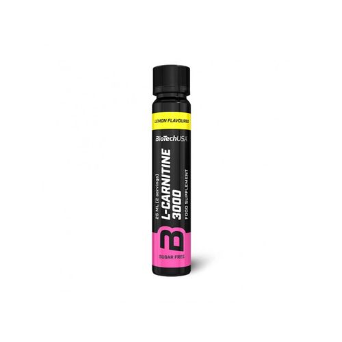 Boîte L-Carnitine 3000 (20x25ml)|Citron| L-Carnitine|Biotech Usa 
