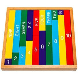 Jouet Mathématique à Compter Avec Perles,Perles Éducatives Numériques