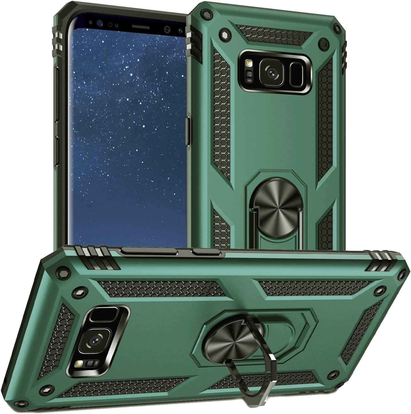 Pegoo Coque Galaxy S8 Plus,Housse Antichoc Armure Protection...