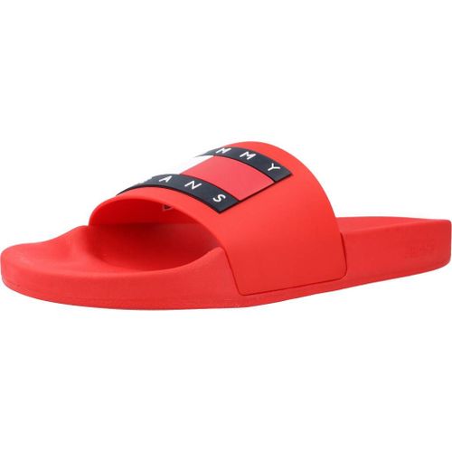 Tommy Jeans Pool Sandals Faire Glisser Rouge