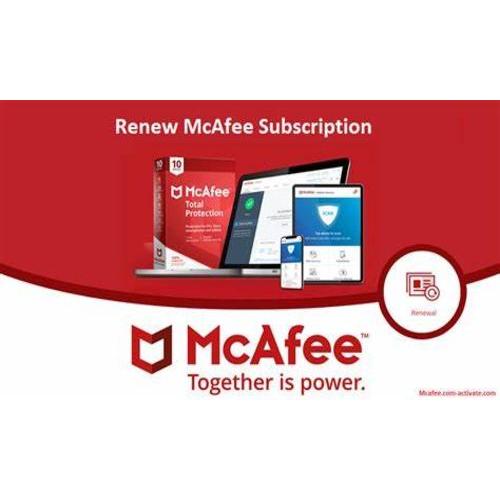 Mcafee Total Protection Antivirus 3 Ans Pour 1 Appareils /Livraison Instantané