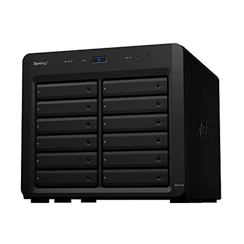 Synology DX1215II - Baie de disques - 12 Baies (SATA-600) - InfiniBand (externe)