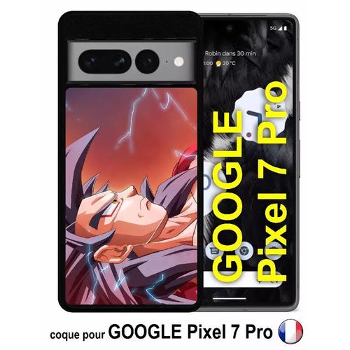 Coque Pour Google Pixel 7 Pro - Dragon Ball Gt Goku Super Saiyan 4 - Silicone - Noir