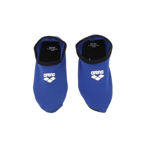 Chaussons Aquatique Arena Pool Grip Socks Jr Bleu Moyen