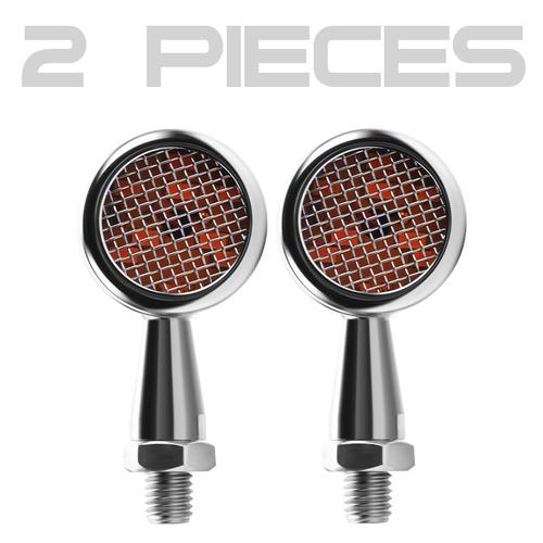 Clignotant Led Universel Pour Motos, 2 Ou 4 Pièces, Clignotant De Frein, Pour Suzuki, Kawasaki, Cafe Racer