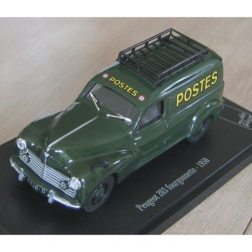 Peugeot 203 Fourgonnette Postes - 1/43 Ème - Norev-Norev