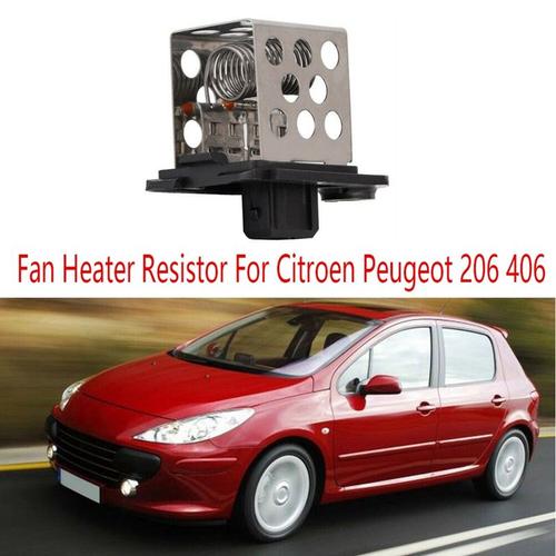 Résistance de radiateur de ventilateur de voiture, 9641212480 1267E3 pour  citroën Peugeot 206 406, accessoires de voiture
