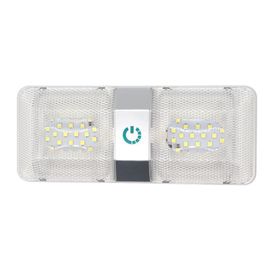 Camperxlite 2 Pièces 100mm Plafonnier LED 12V Camping-Car, 3W Rotondité