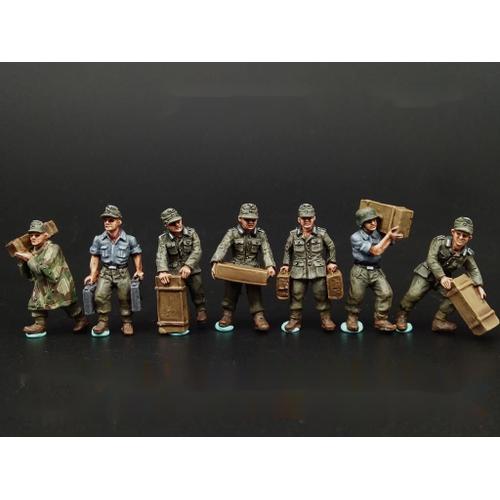 Figurine en résine moulée à l'échelle 1/72 WW ?, modèle de soldat