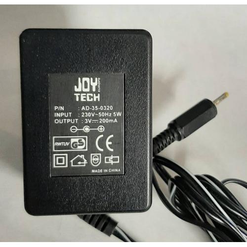 Alimentation secteur Joy Tech AD 35 0320 - 3V 200mA