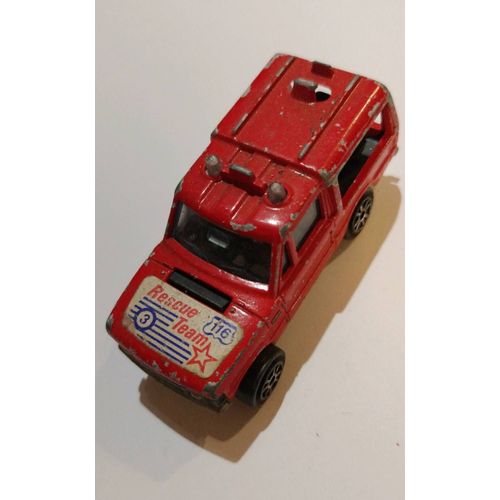 Majorette Range Rover Pompier Rouge 