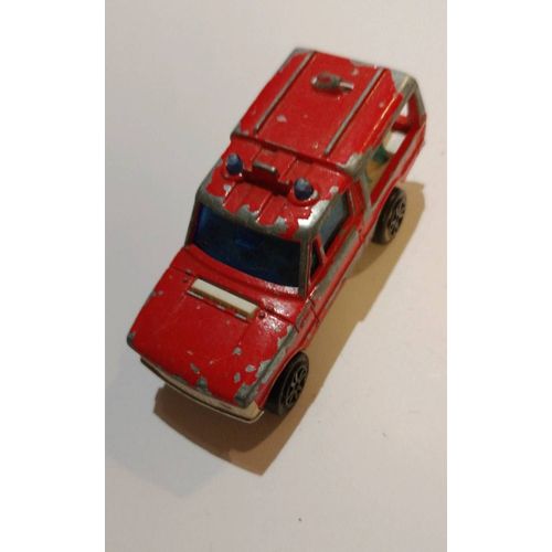 Majorette Range Rover Pompier Rouge 