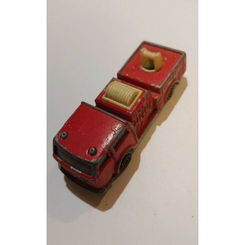Majorette Camion De Pompier Échelle Rouge 