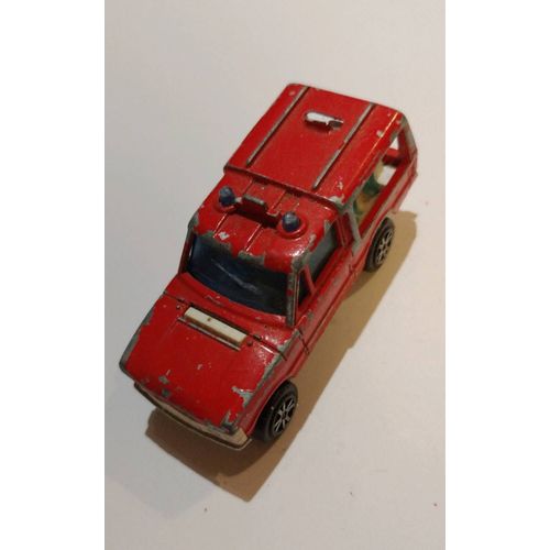 Majorette Range Rover Pompier Rouge 