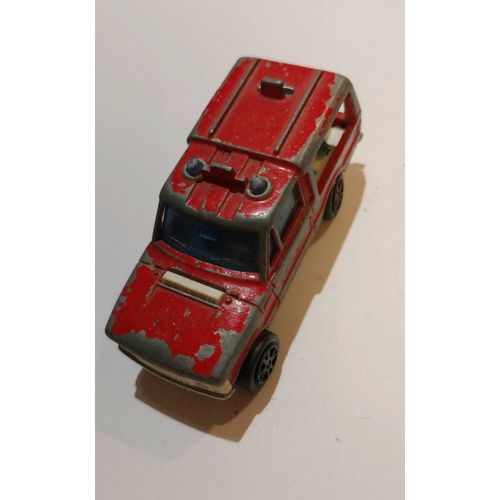 Majorette Range Rover Pompier Rouge 