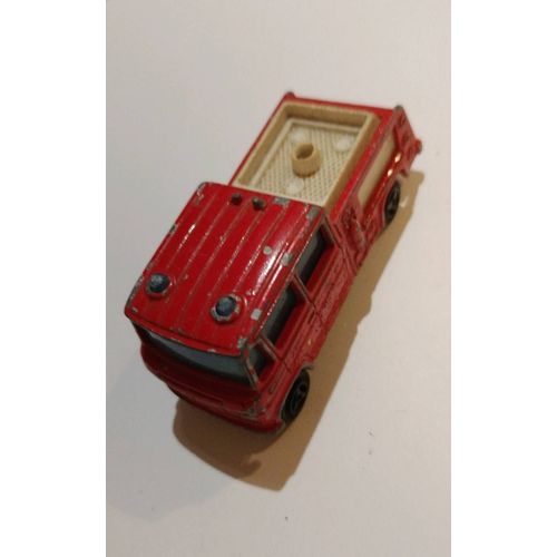 Majorette Mercedes Pompier Camion Rouge 
