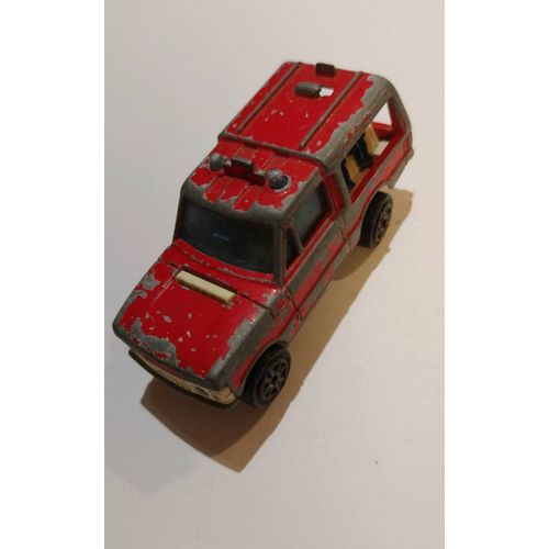 Majorette Range Rover Pompier Rouge 