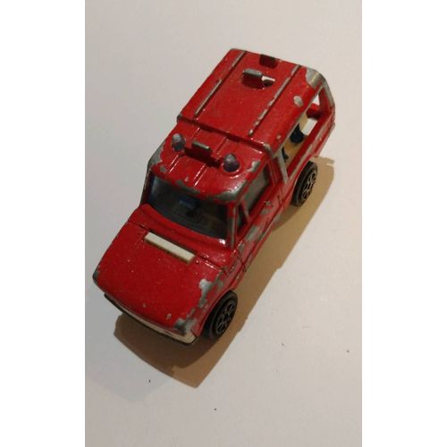 Majorette Range Rover Pompier Rouge 