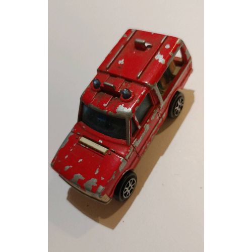 Majorette Range Rover Pompier Rouge 