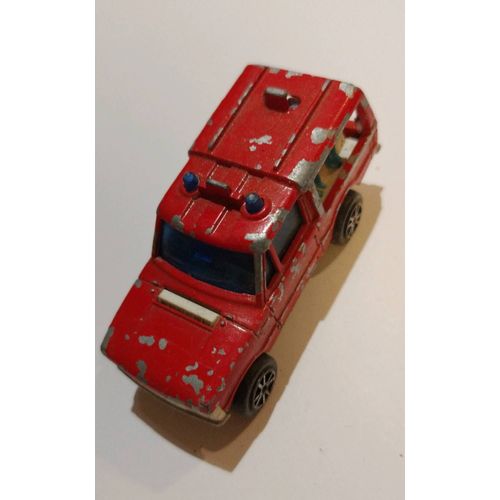 Majorette Range Rover Pompier Rouge 