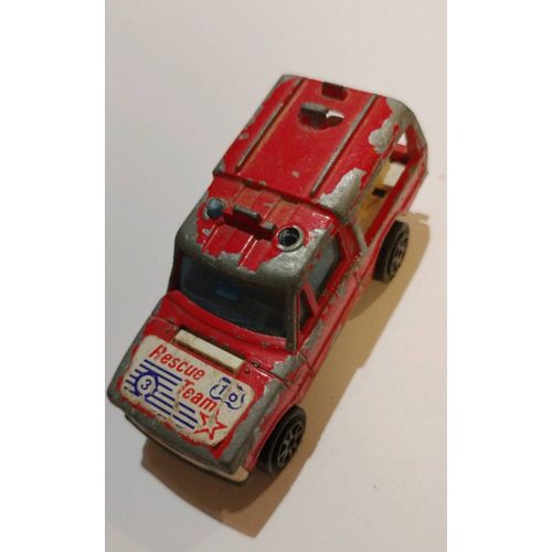 Majorette Range Rover Pompier Rouge 