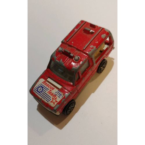 Majorette Range Rover Pompier Rouge 