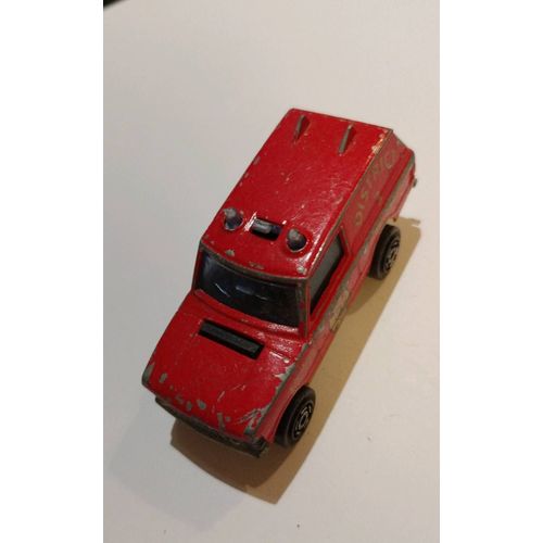 Majorette Range Rover Pompier Rouge 
