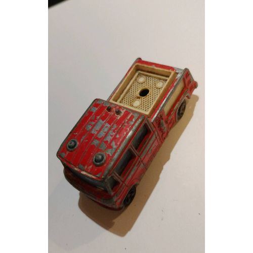 Majorette Camion Mercedes Pompier Rouge 