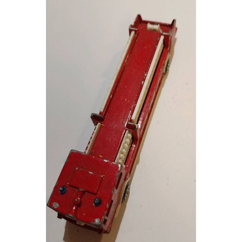 Majorette Camion De Pompier Grande Échelle Rouge 