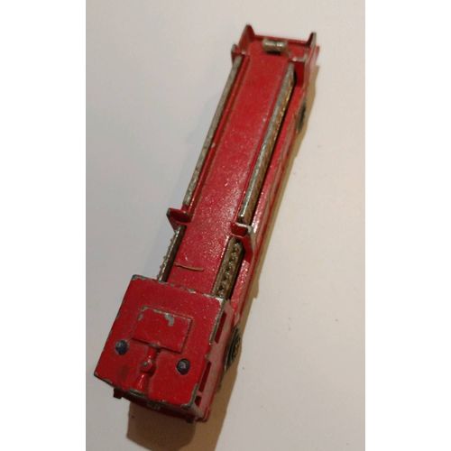 Majorette Camion De Pompier Grande Échelle Rouge 