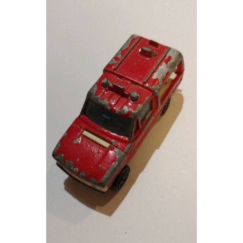 Majorette Range Rover Pompier Rouge 