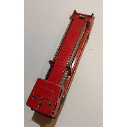 Majorette Camion De Pompier Grande Échelle Rouge 