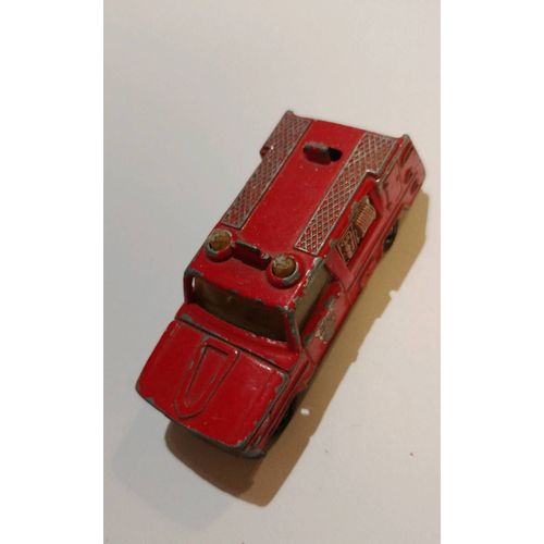 Majorette Véhicule De Pompier Rouge 