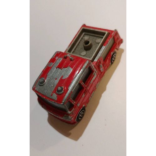 Majorette Camion Mercedes Pompier Rouge 