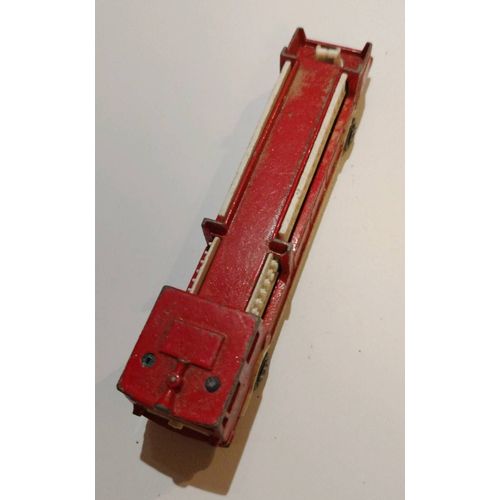 Majorette Camion De Pompier Grande Échelle Rouge 
