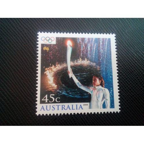 Timbre Australie Y T 1875 Jeux Olympiques De Sydney 2000, Allumer La Flamme 2000 ( 100107 )