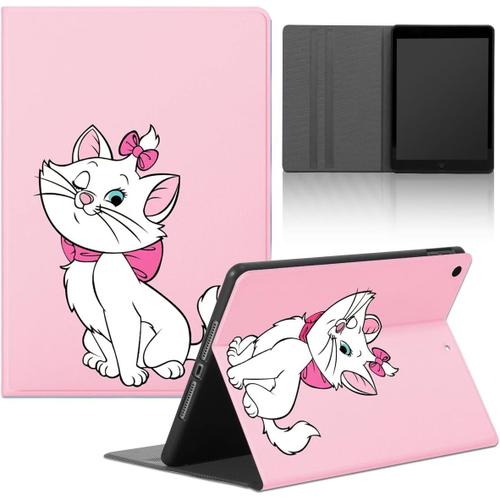 Coque Pour Apple Ipad Mini Wi-Fi/Mini 2/Mini 3 7,9"", Étui Housse De Protection Ultra Fin En Cuir Pu Avec Fonction Support, Anti-Chute Tpu Silicone Tablette Cover Pour Ipad Mini 3/2/1, Gatos