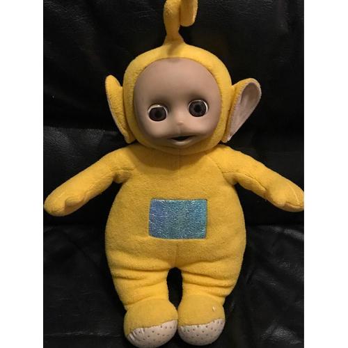 Peluche Teletubbies Laa Laa Teletubbies Sonore Yeux Dormeurs 35cm Golden Bear