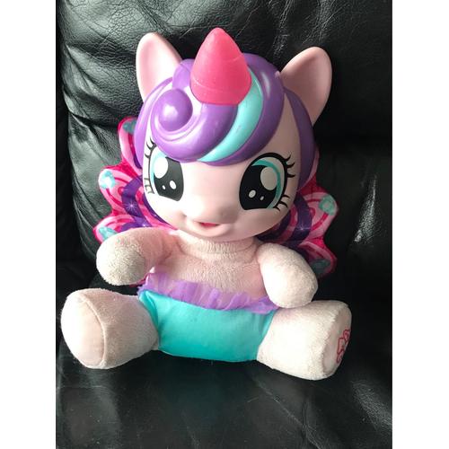 My Little Pony Flurryheart Peluche Interactive Hasbro B5365 28cm