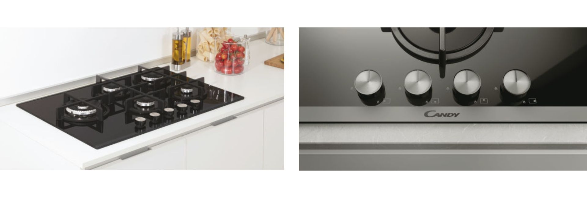 Table de cuisson Gaz sur Verre Candy CVG6B image 1 | Rakuten