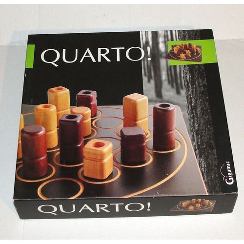 Quarto Jeu De Societé En Bois Gigamic 1991