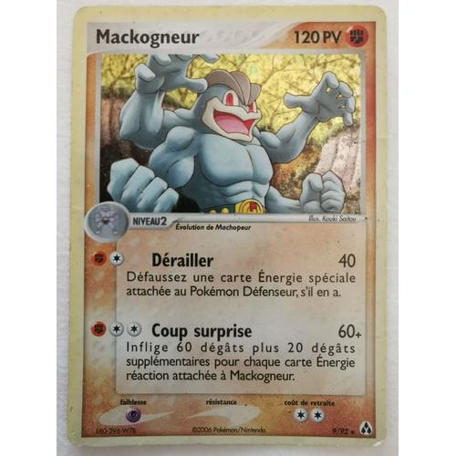 Carte Pokémon - Ex Créateurs De Légendes - Mackogneur - 120 Pv - 9/92