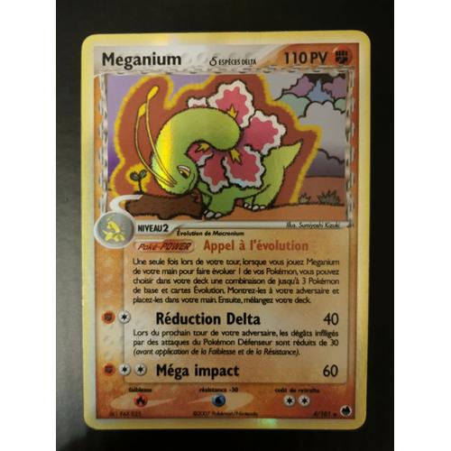Carte Pokémon - Ex Ile Des Dragons - Meganium - 110 Pv - 4/101