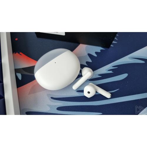 OPPO Enco Air 2 Pro - Ecouteurs True Wireless avec micro - intra-auriculaire - Bluetooth - Suppresseur de bruit actif - blanc - Oppo