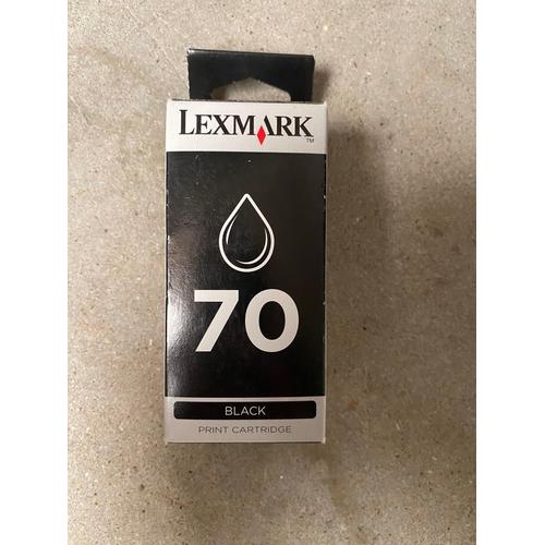 Cartouche d'encre Lexmark 70 Noir