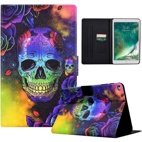 Coque Ipad Pour Ipad Air/Ipad Air 2 Avec Fentes Pour Cartes Fonction Support Coque Ipad 6eme Generation Prise En Charge Du Réveil/Veille Automatique Coque Ipad Air 2 Os