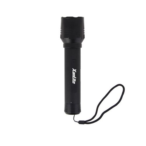 Lampe Torche Led Métallique, X3 Modes D'eclairage, 1500 Lumens, Piles Incluses