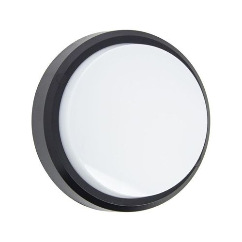 Hublot Led Rond Noir, 1500 Lumens, Cct, Blanc Chaud, Blanc Neutre, Blanc Froid