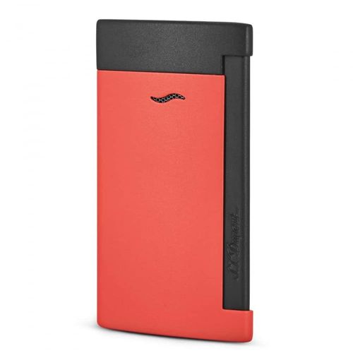 briquet slim 7 st dupont rouge mat et noir mat